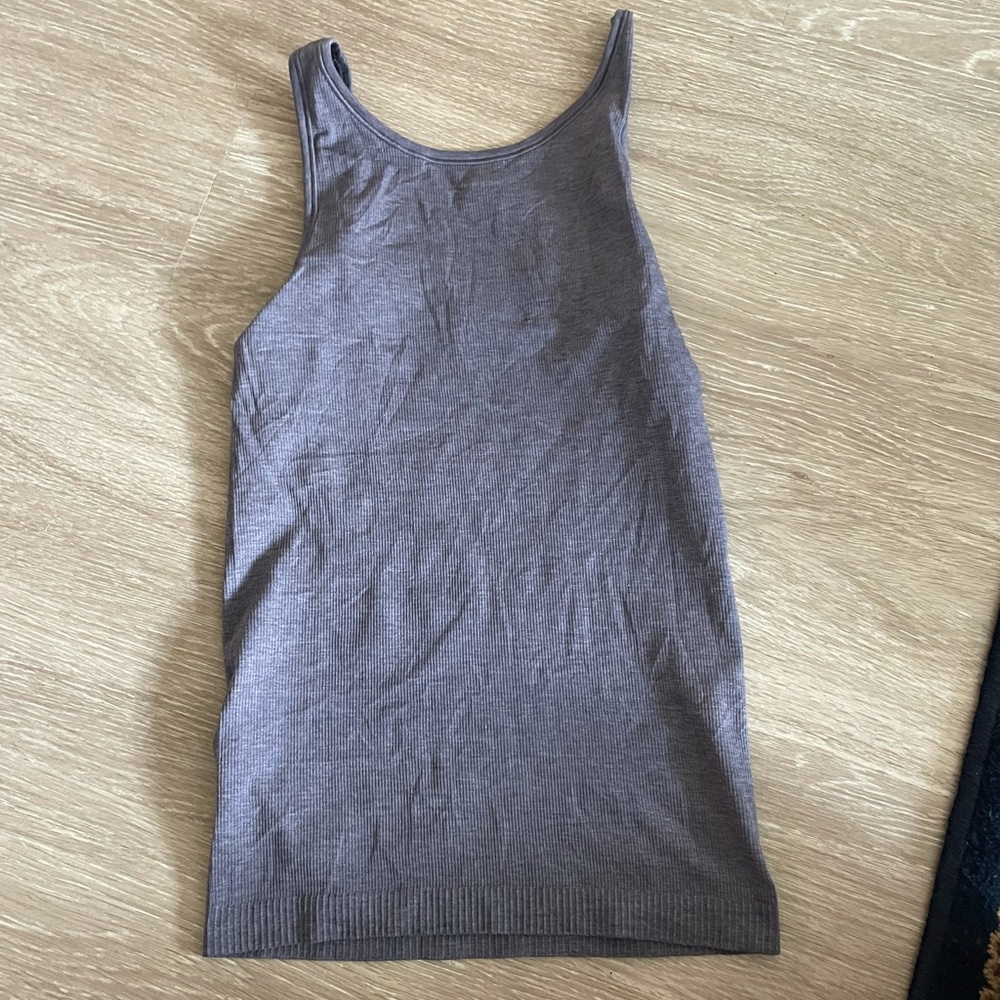 lululemon high or low neck reversible tank top!